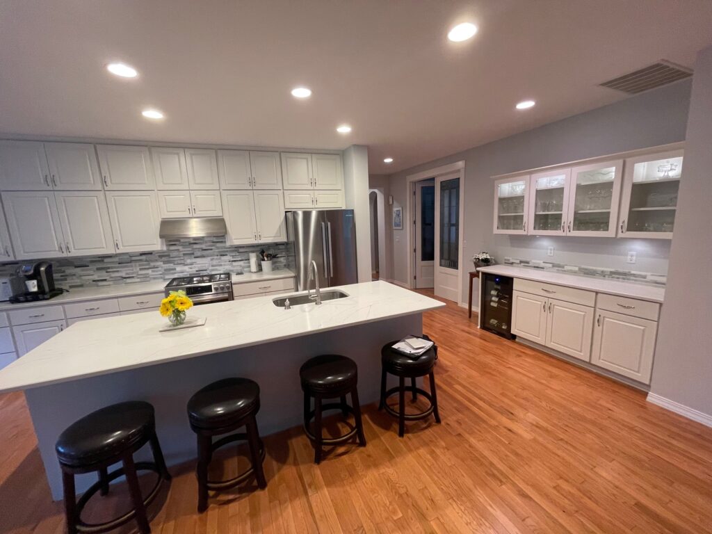 Heritage Homecraft completed kitchen